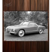 Металлическая табличка Volkswagen Karmann-Ghia Coupe (Typ14)